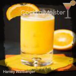 Harvey Wallbanger cocktail